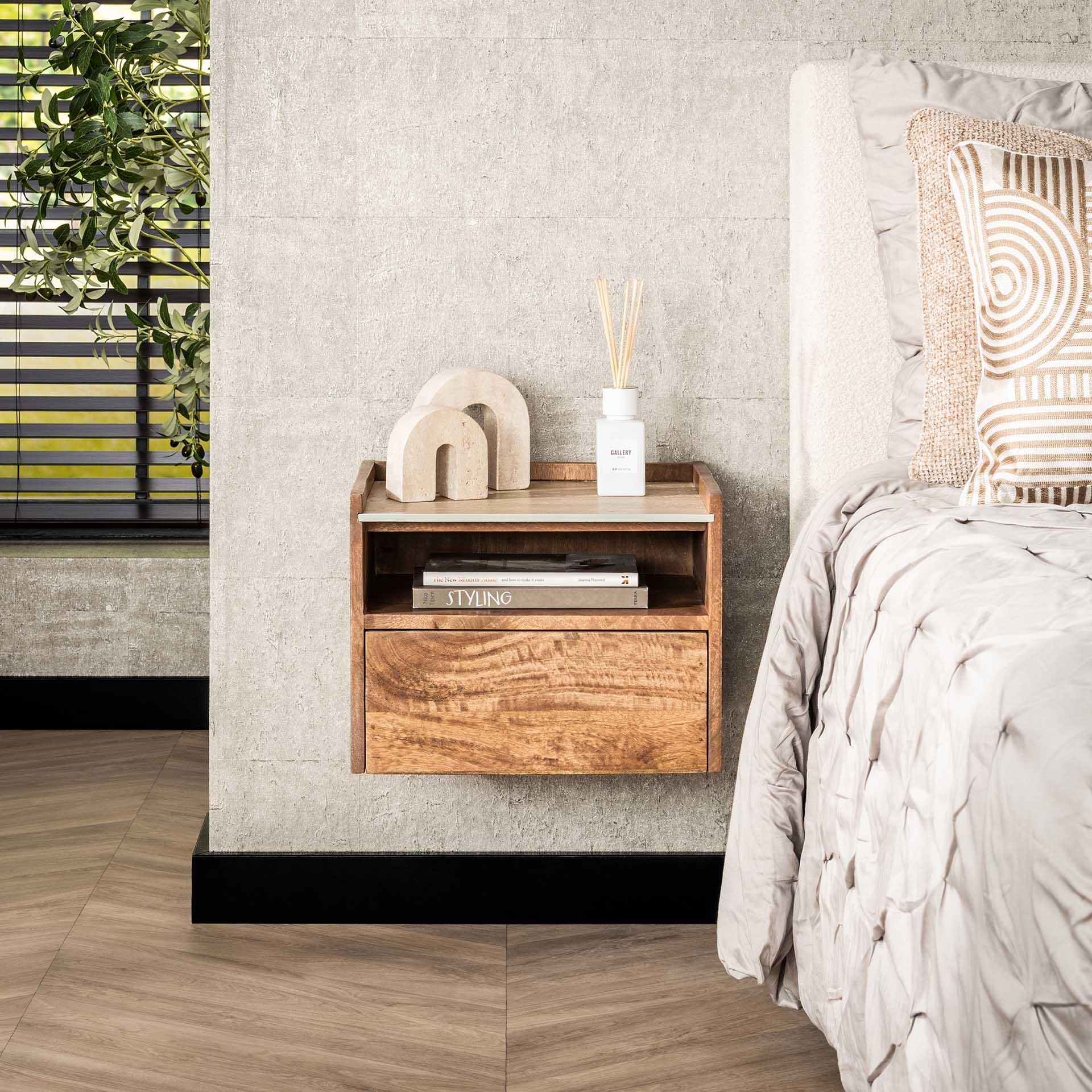 Nachtkastje Nuovo Travertin