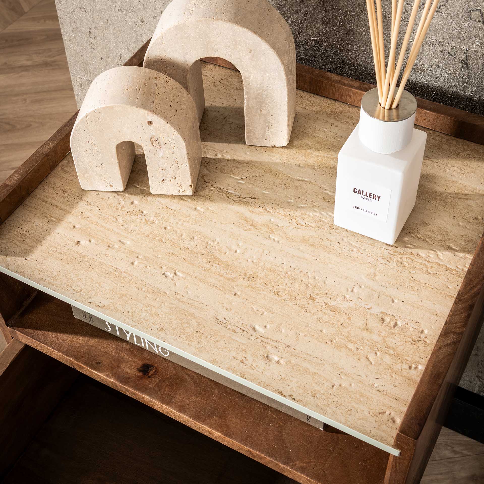 Nachtkastje Nuovo Travertin