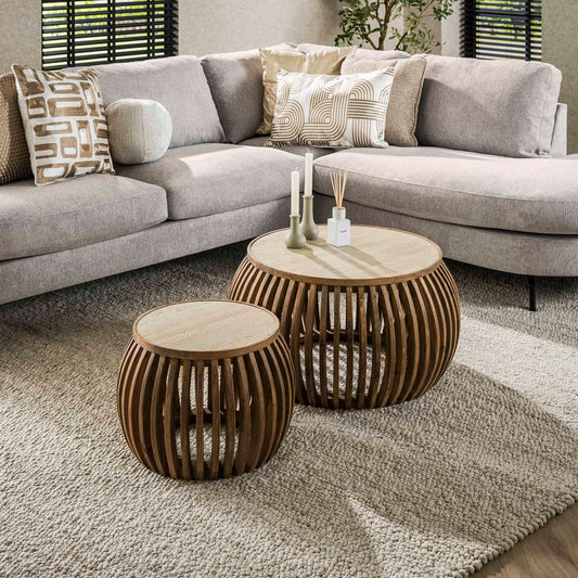 Salontafel Nuovo Curve - Set van 2