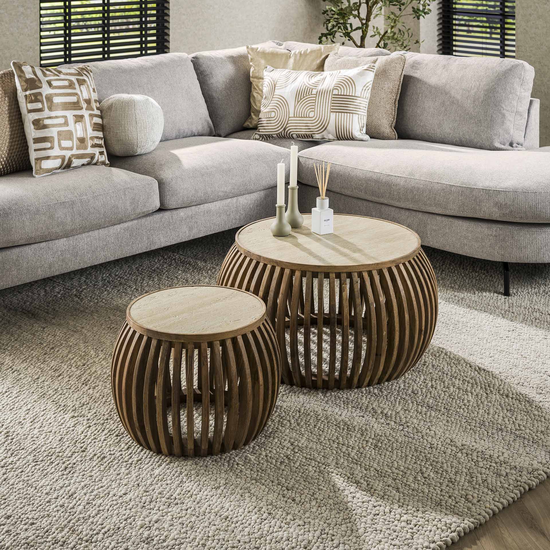 Salontafel Nuovo Curve - Set van 2