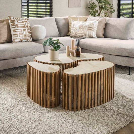 Salontafelset Nuovo - Set van 3