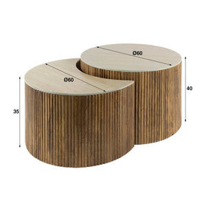 Salontafel Nuovo - Set van 2