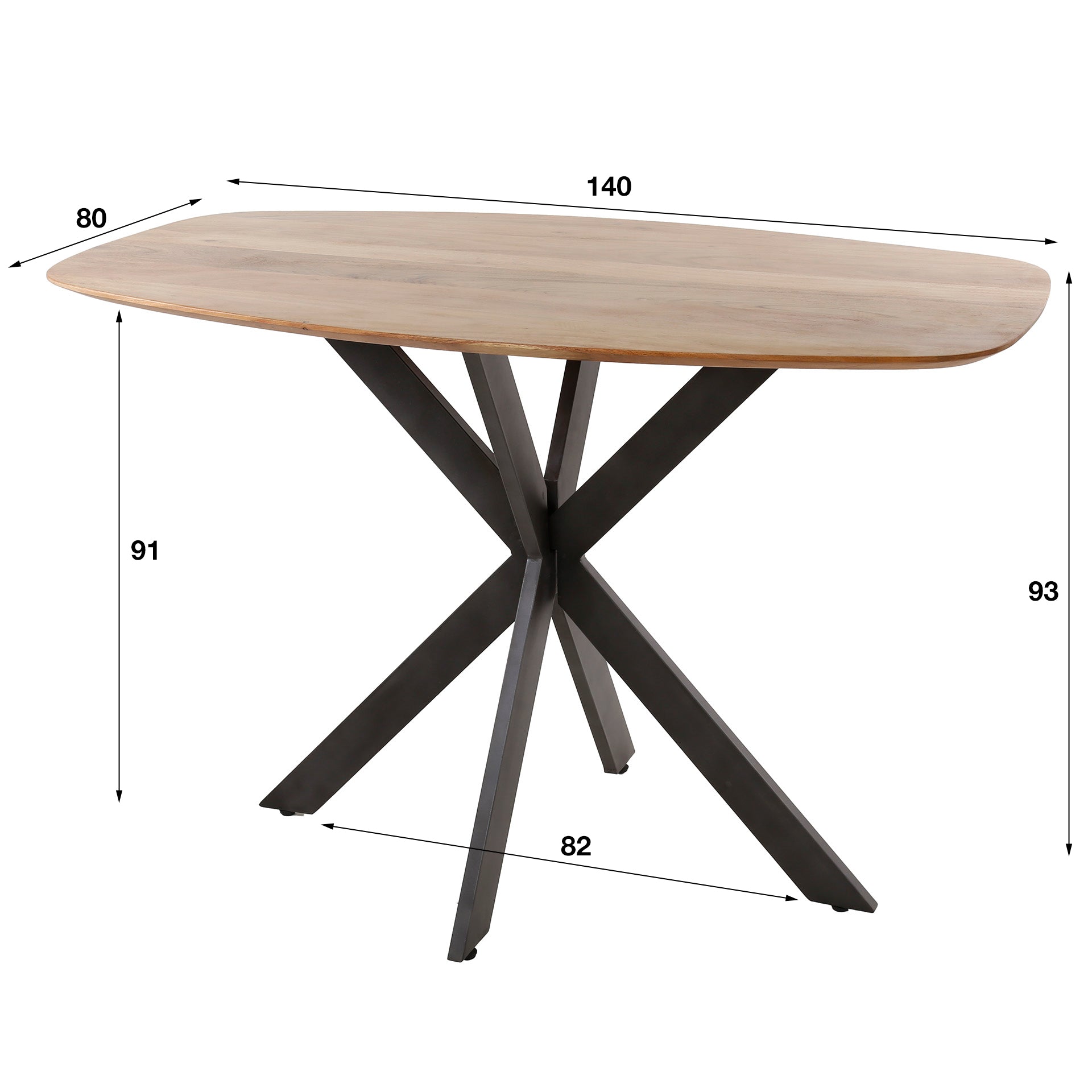 Bartafel Arhus Solid