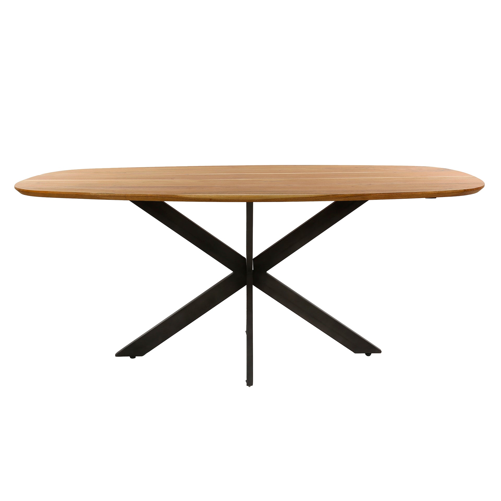 Eettafel Arhus Solid ovalen blad