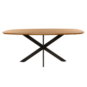 Eettafel Arhus Solid ovalen blad
