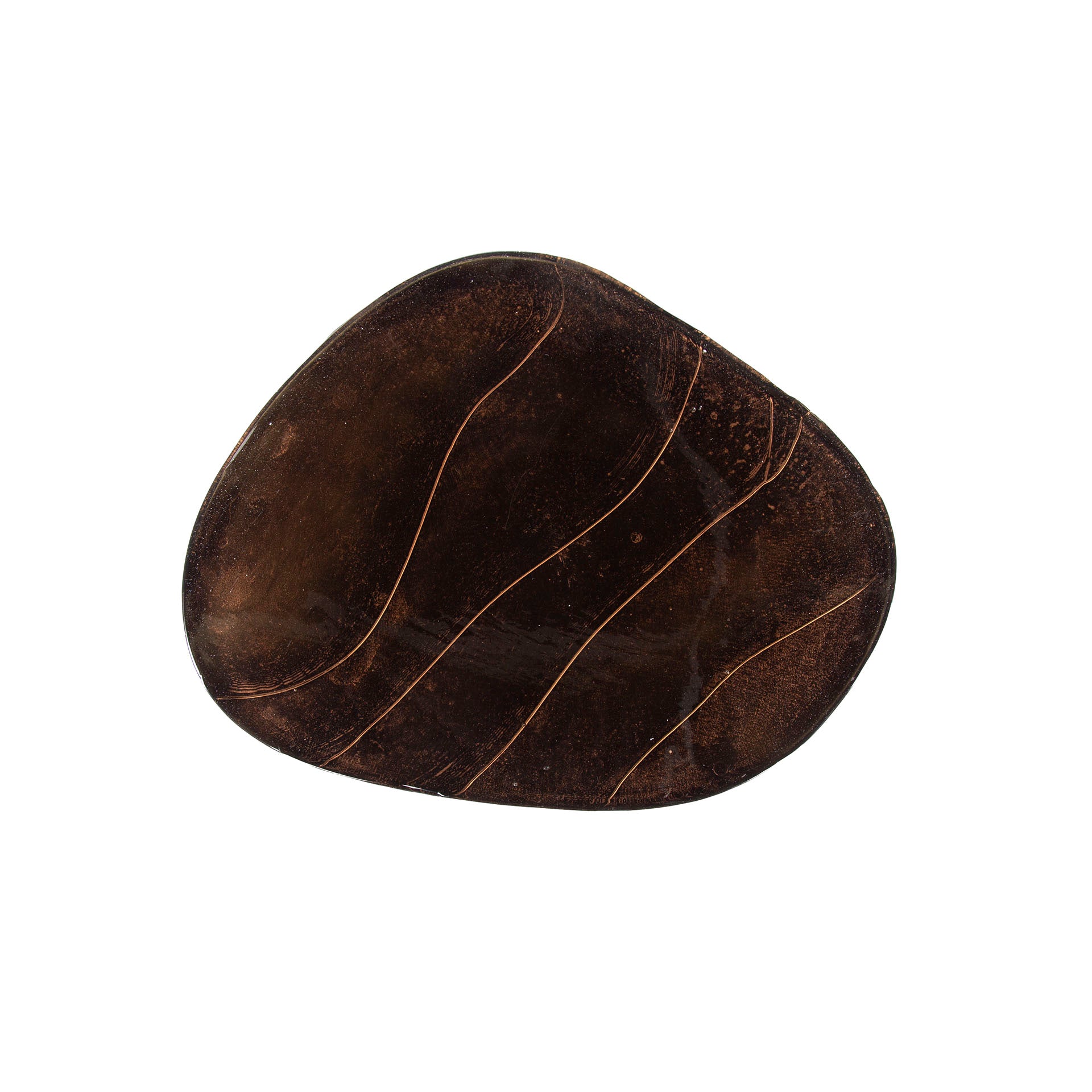 Bijzettafel Eclipse antiek koper