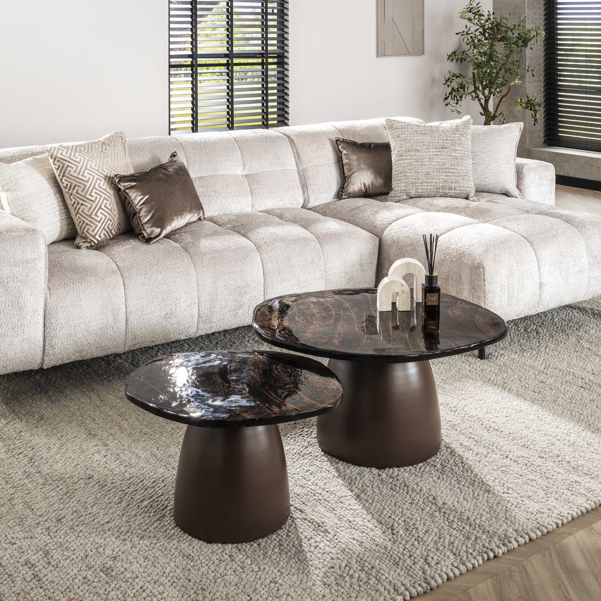 Salontafelset Eclipse - 2 stuks