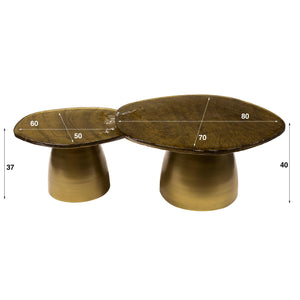 Salontafel Eclipse - Set van 2