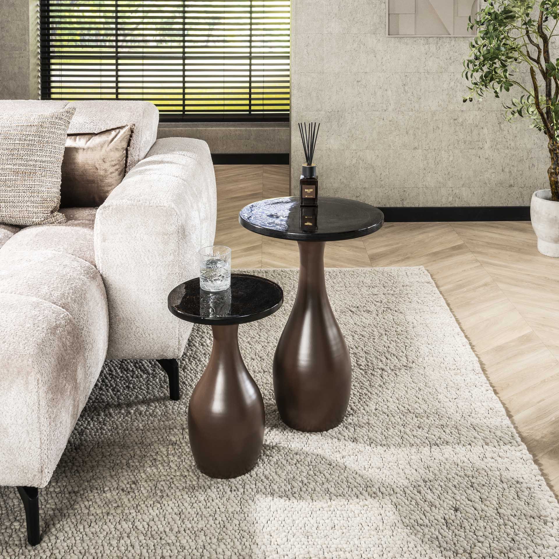 Bijzettafel Eclipse Druppel S