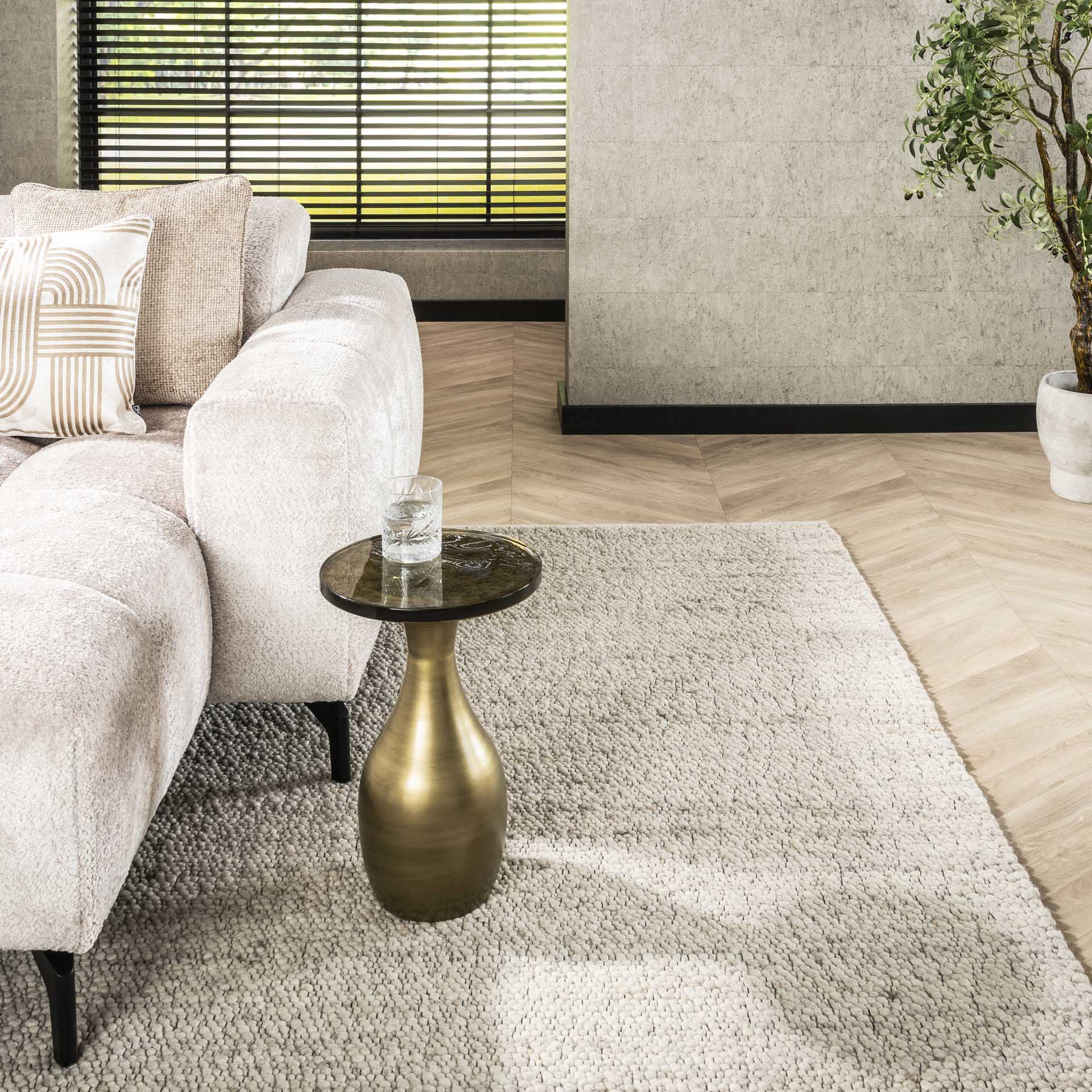 Bijzettafel Eclipse Druppelvorm