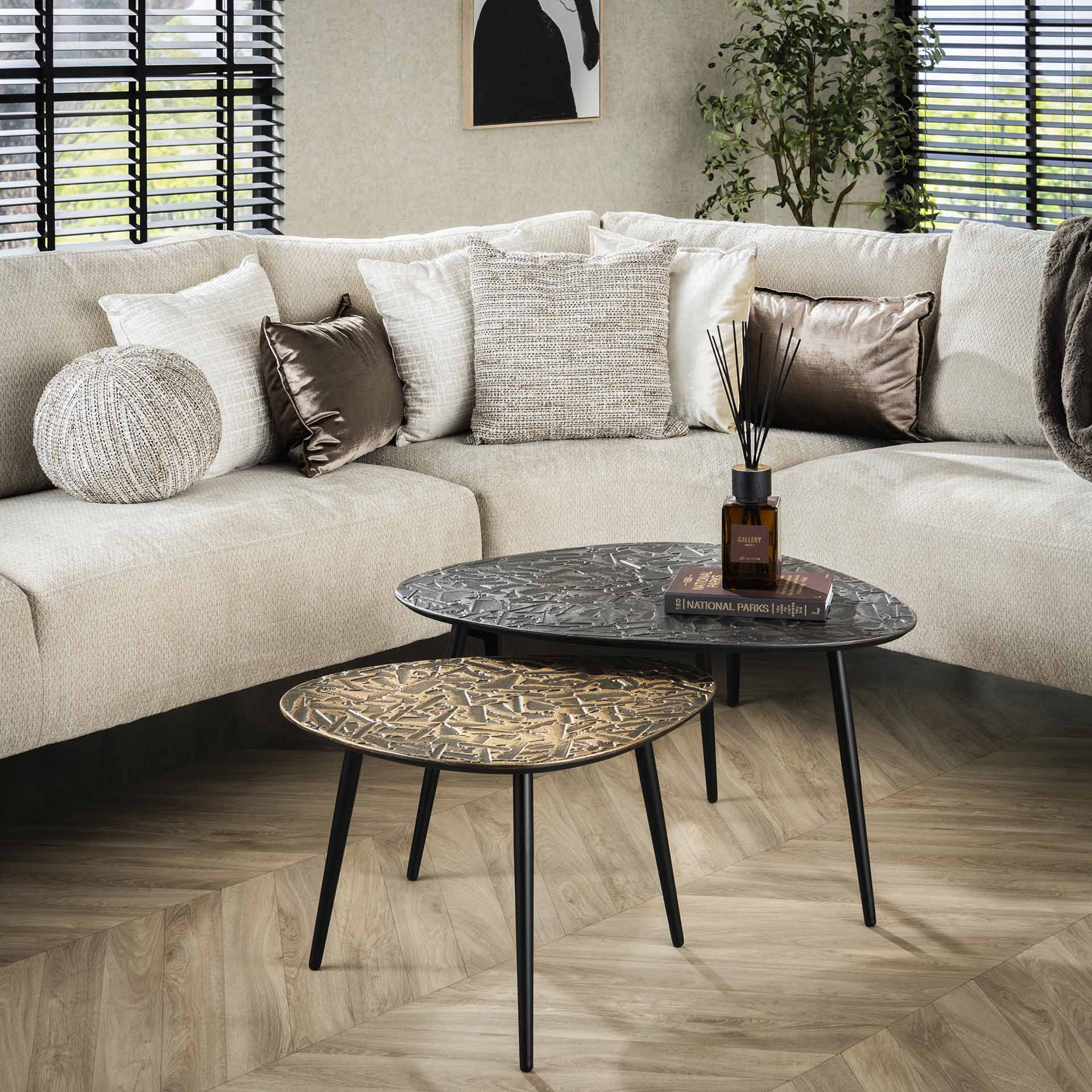 Salontafel Set - 2 stuks