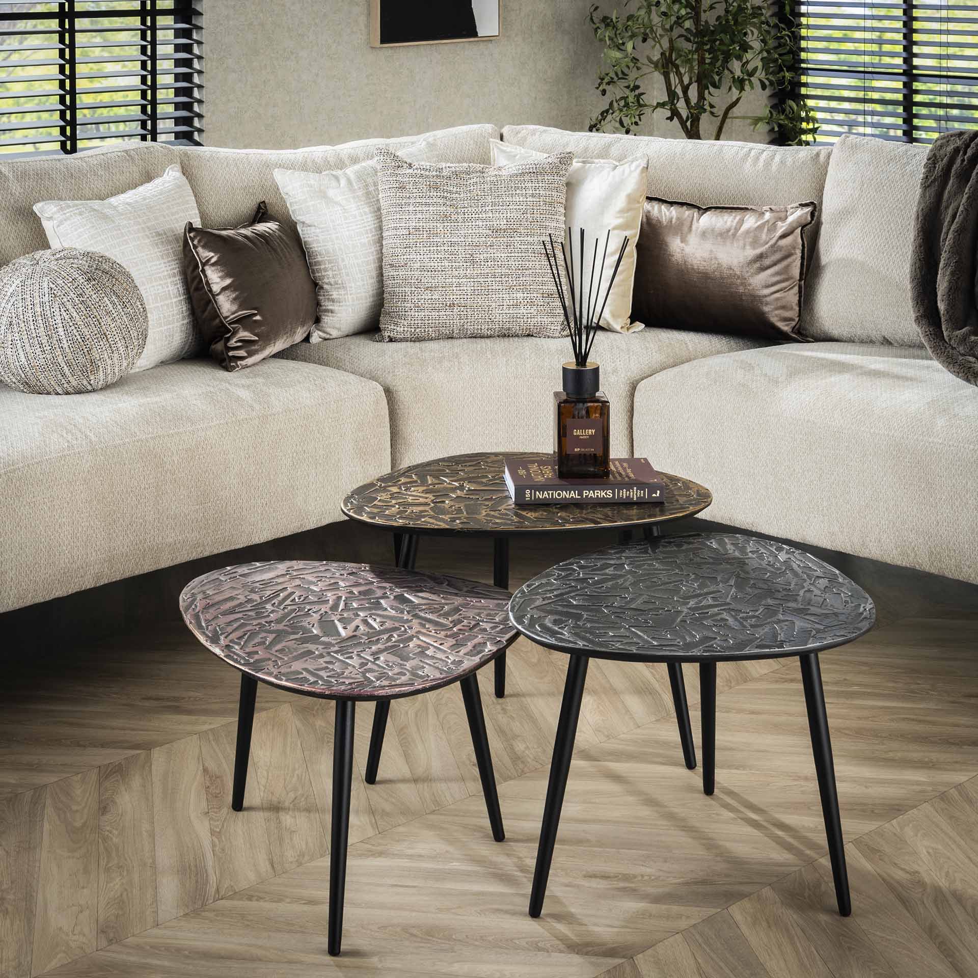 Salontafel Set - 3-delig