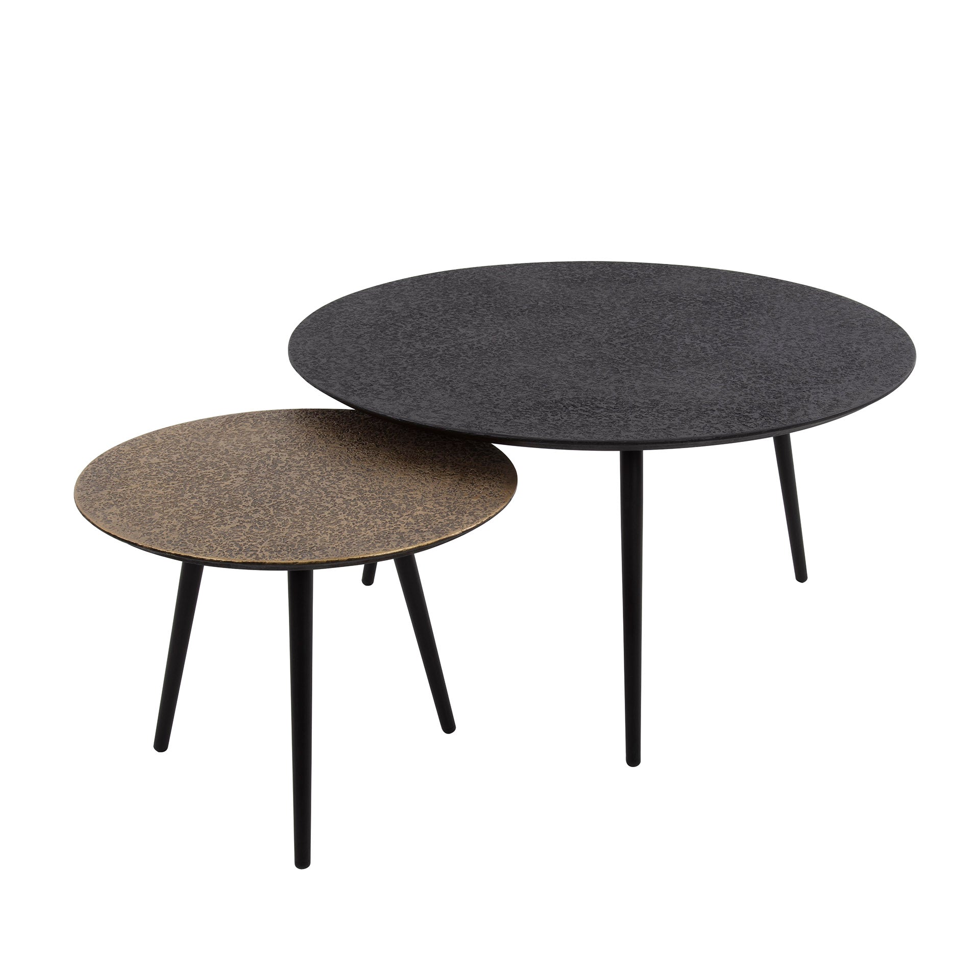 Salontafel Set - 2 Stuks Ronde Tafels