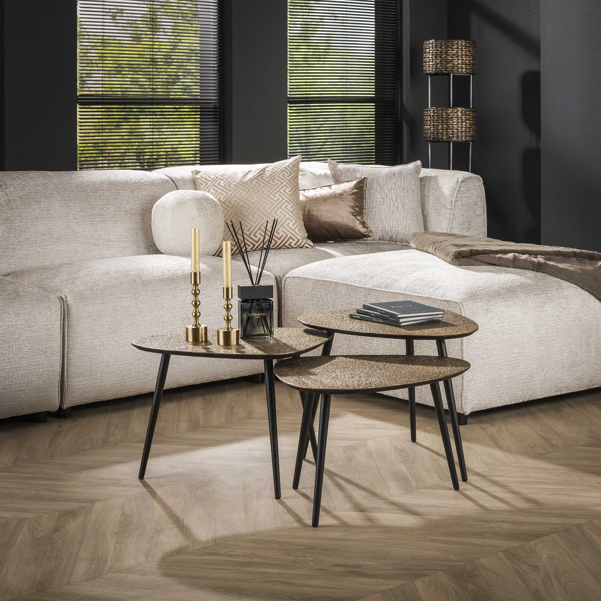 Salontafel Set Driehoek - Set van 3