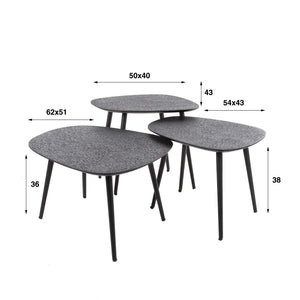 Salontafel Set - 3-delig
