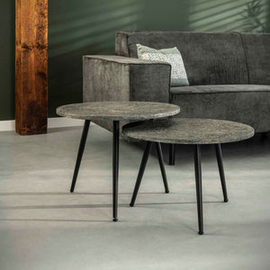 Salontafelset Ronde - Set van 2