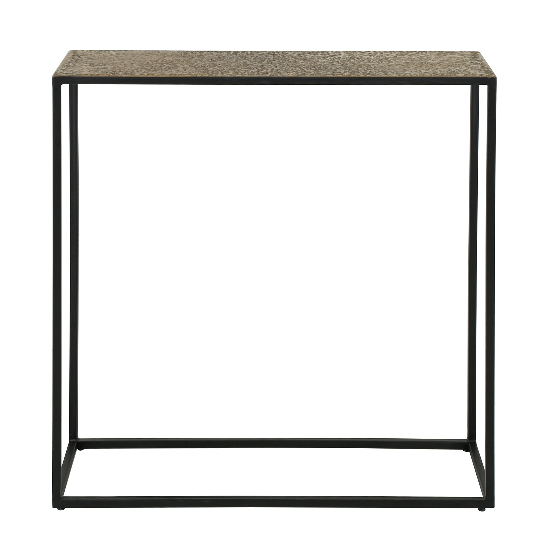 Haltafel Iron Metallic Antiek Bruin