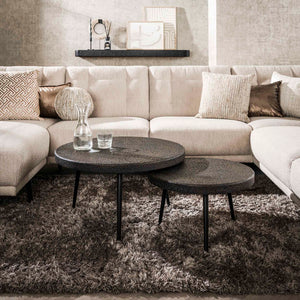 Salontafel Bulky Ferro - Set van 2