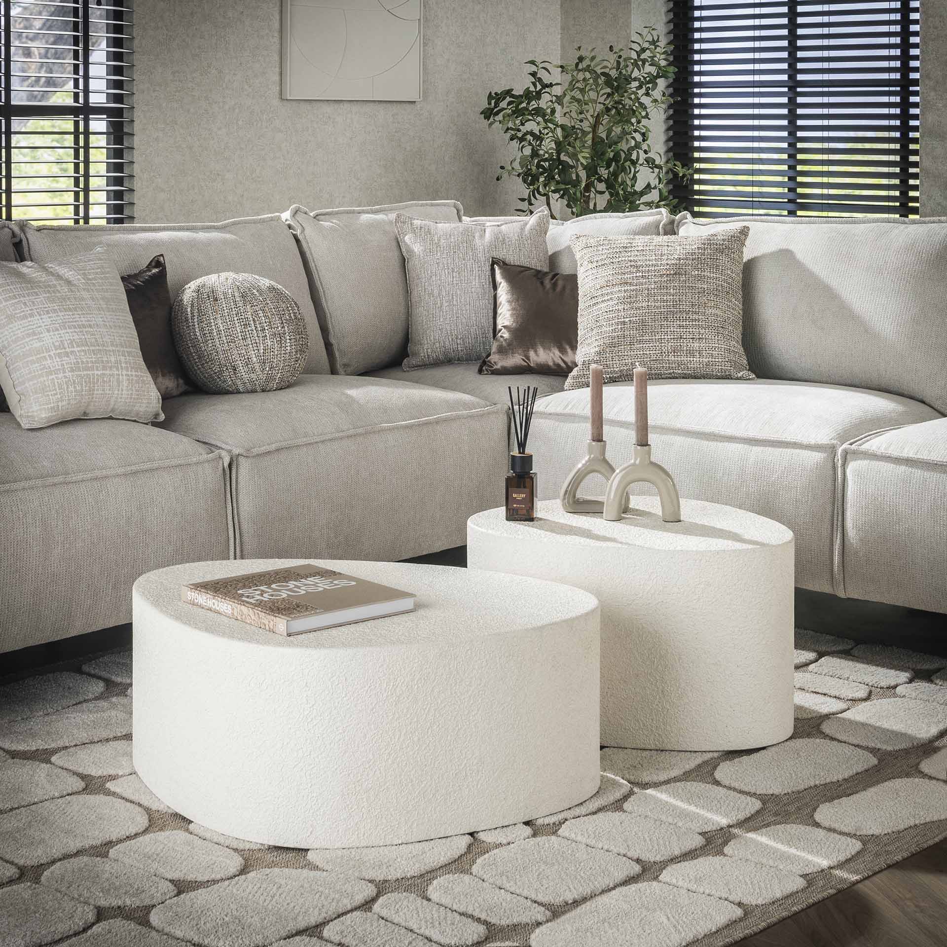 Salontafel Driehoek - Set van 2