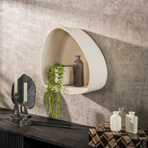 Wandschap Stone Driehoekig
