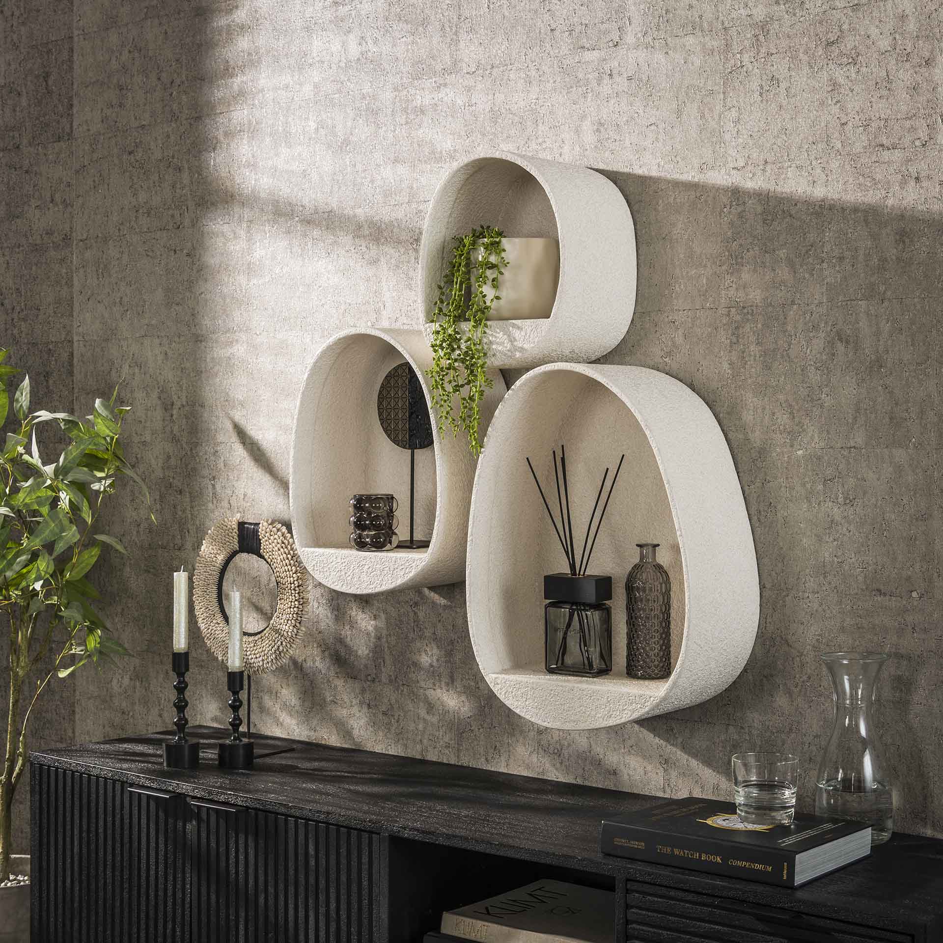 Wandschappen Druppel - Set van 3