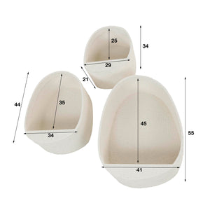 Wandschappen Druppel - Set van 3