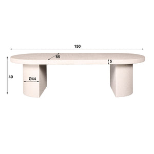 Salontafel Arch Stone