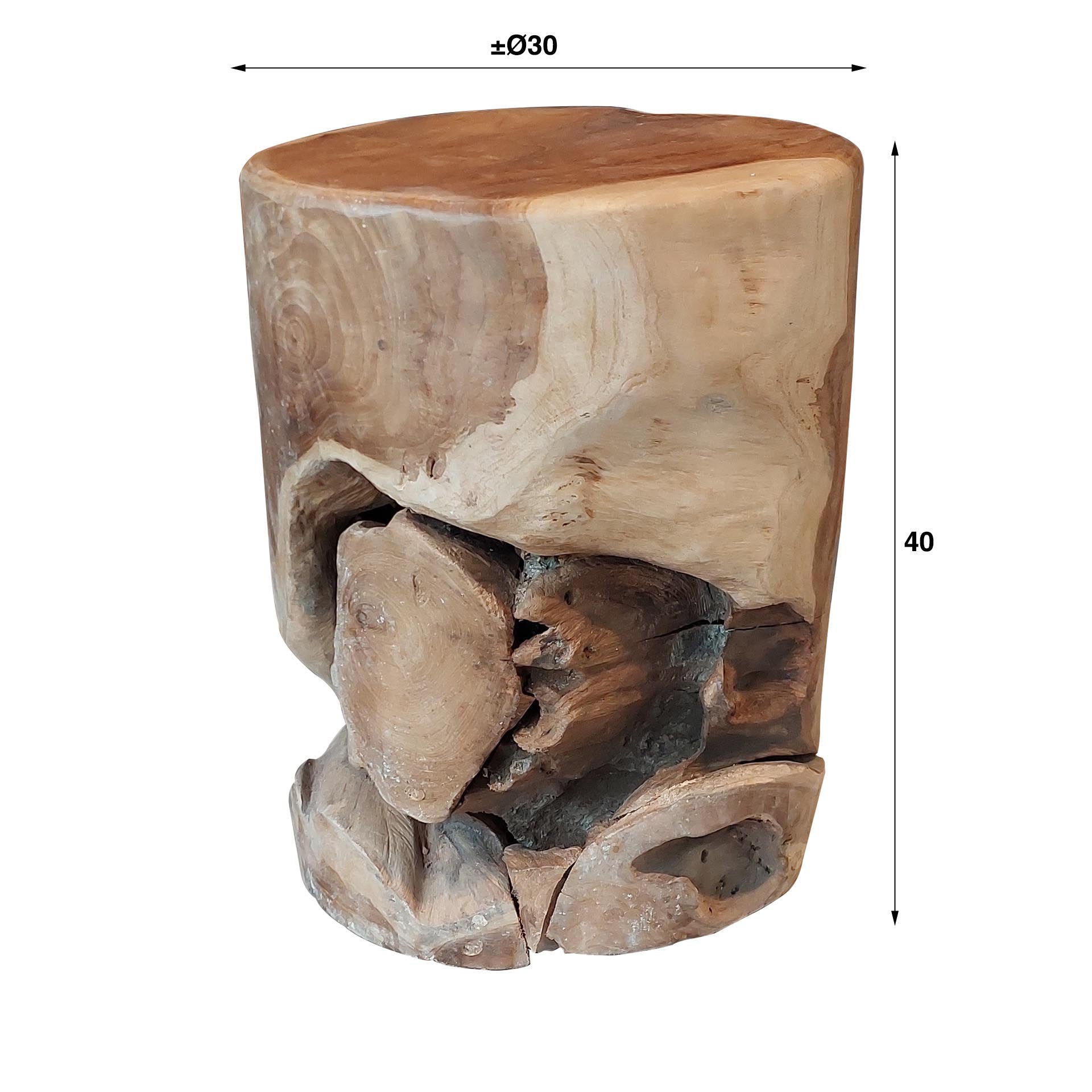 Bijzettafel Naturel Line