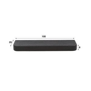 Wandplank Liquid Metal 100 cm