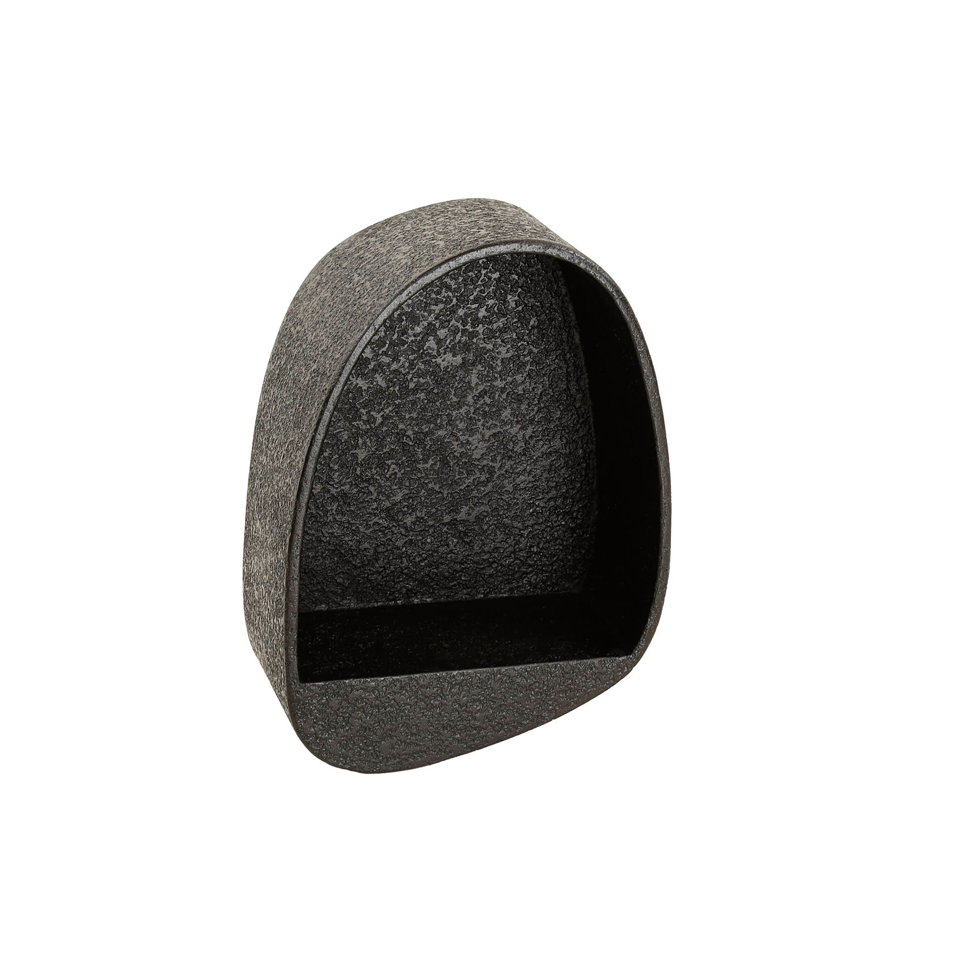 Wandschap Druppelvormig Grijs Metallic
