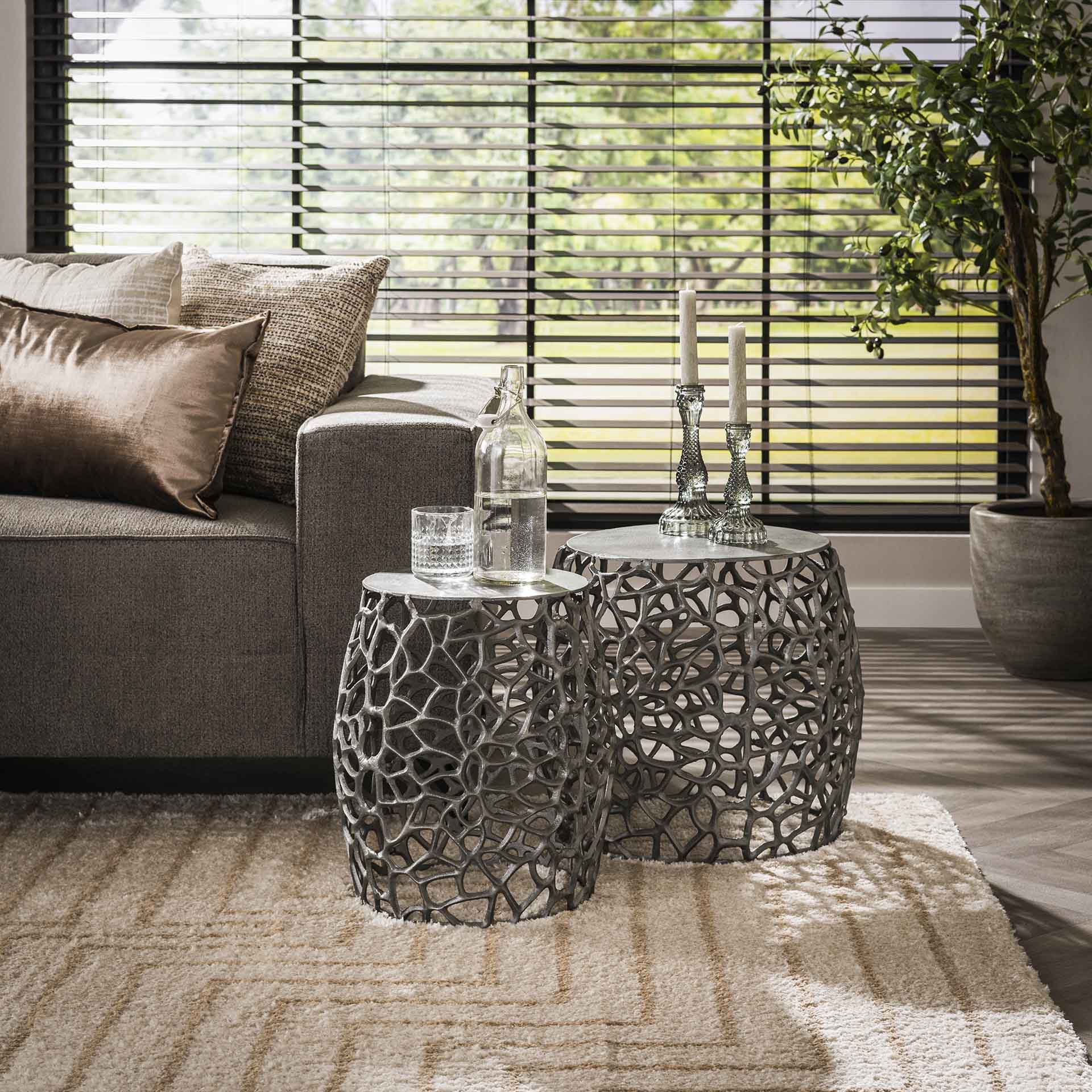 Bijzettafel Set - 2 stuks