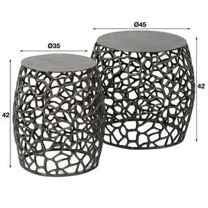 Bijzettafel Set - 2 stuks