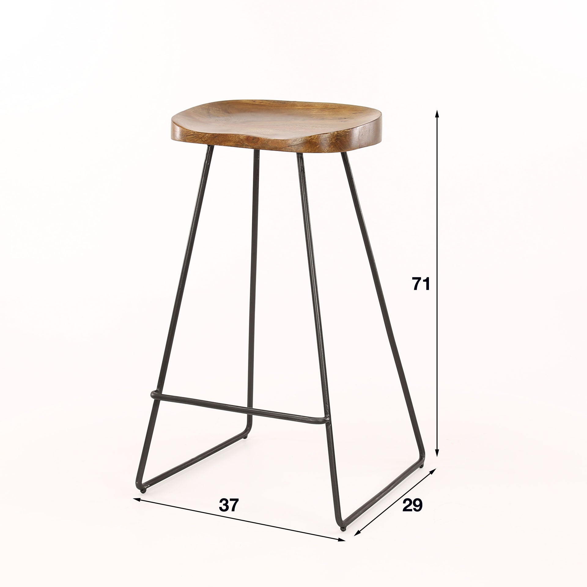 Barstoel Set - 4 Stuks