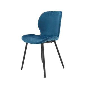 Stoel Velours - Set van 4