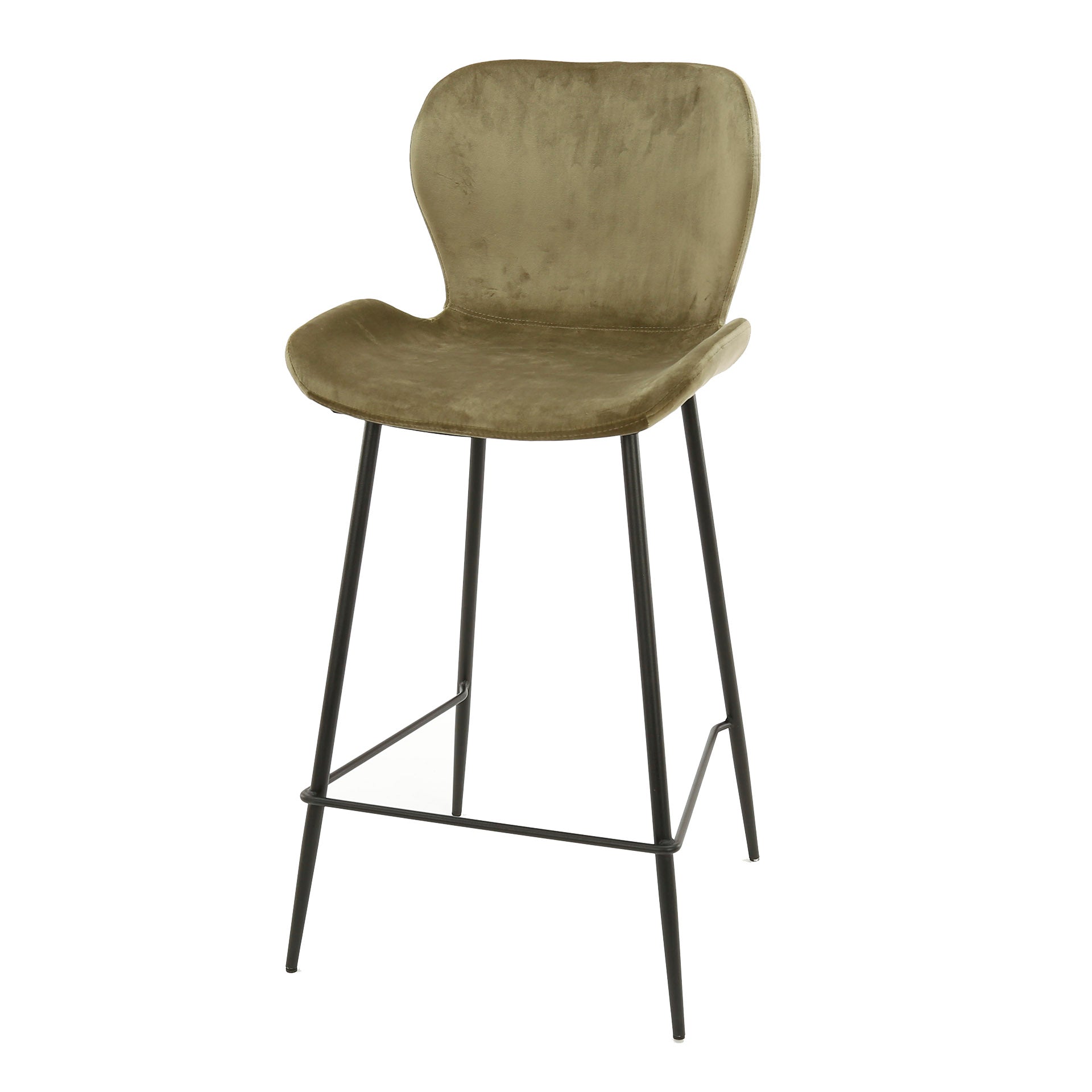 Barstoel Set - 4 Stuks Champagne