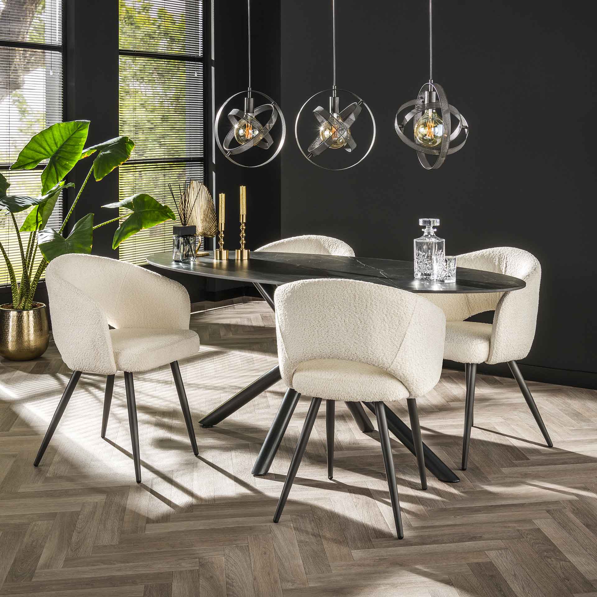 Armstoel Salon - Set van 2