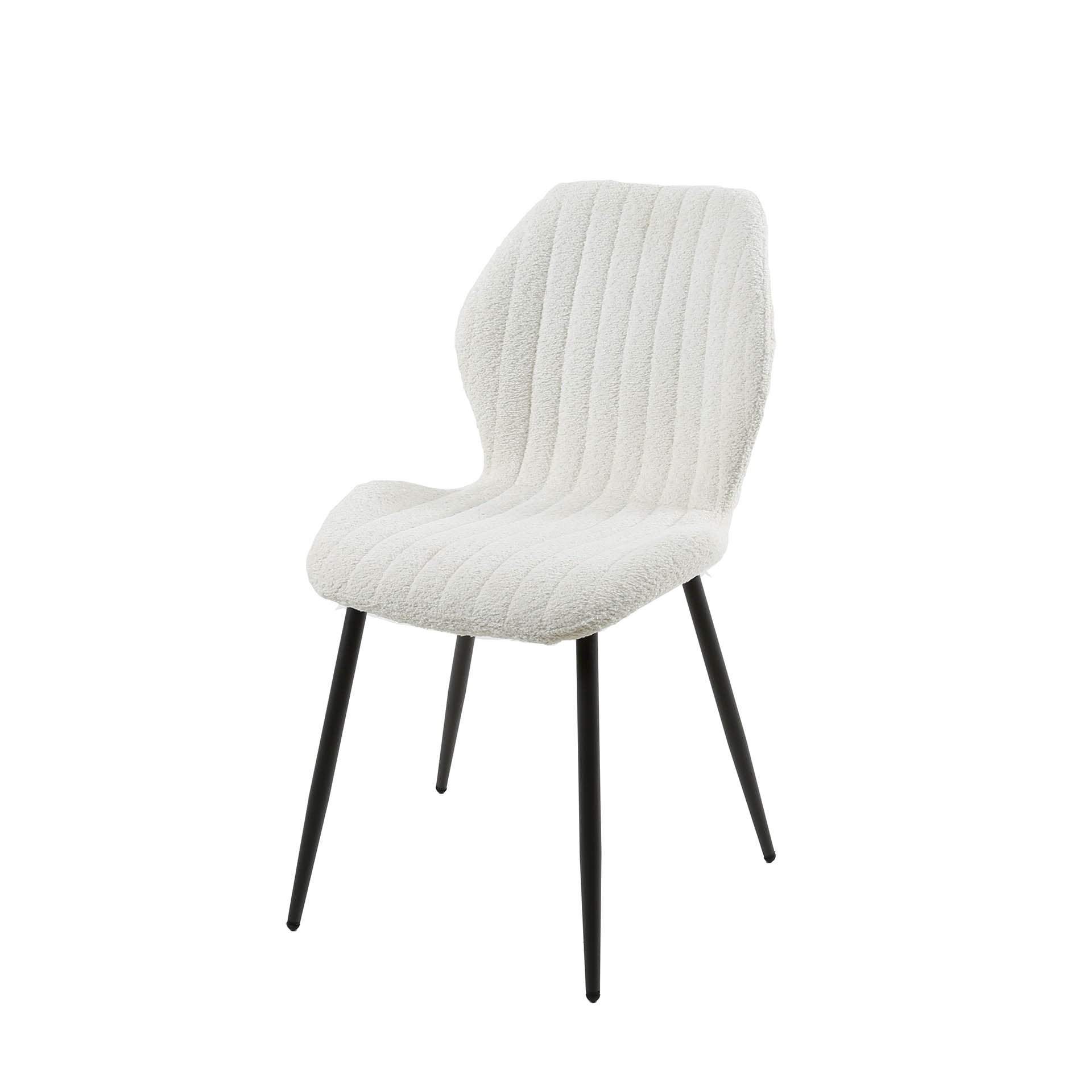 Stoel Bouclé - Set van 4
