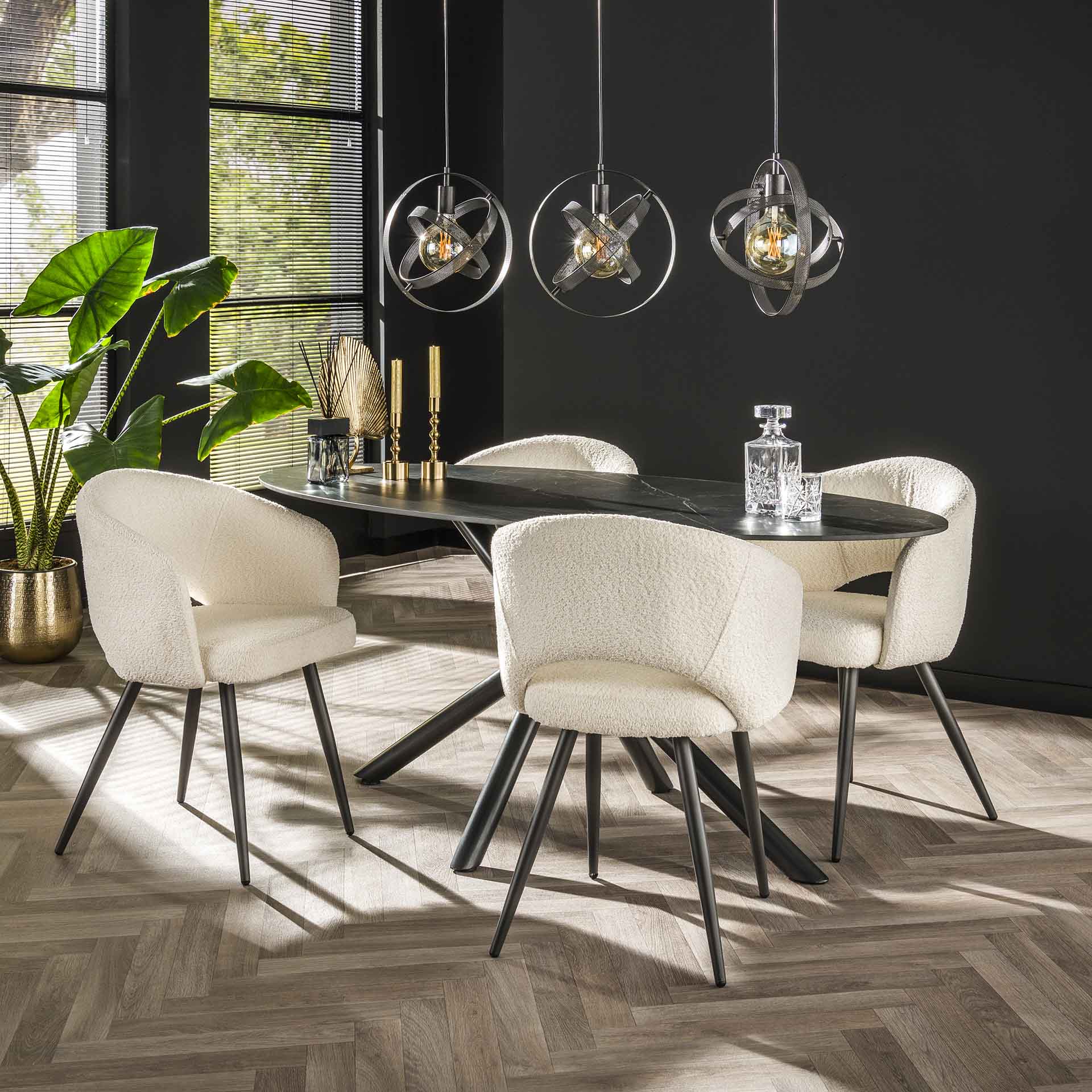 Eettafel Ceramic - 180 cm ovaal