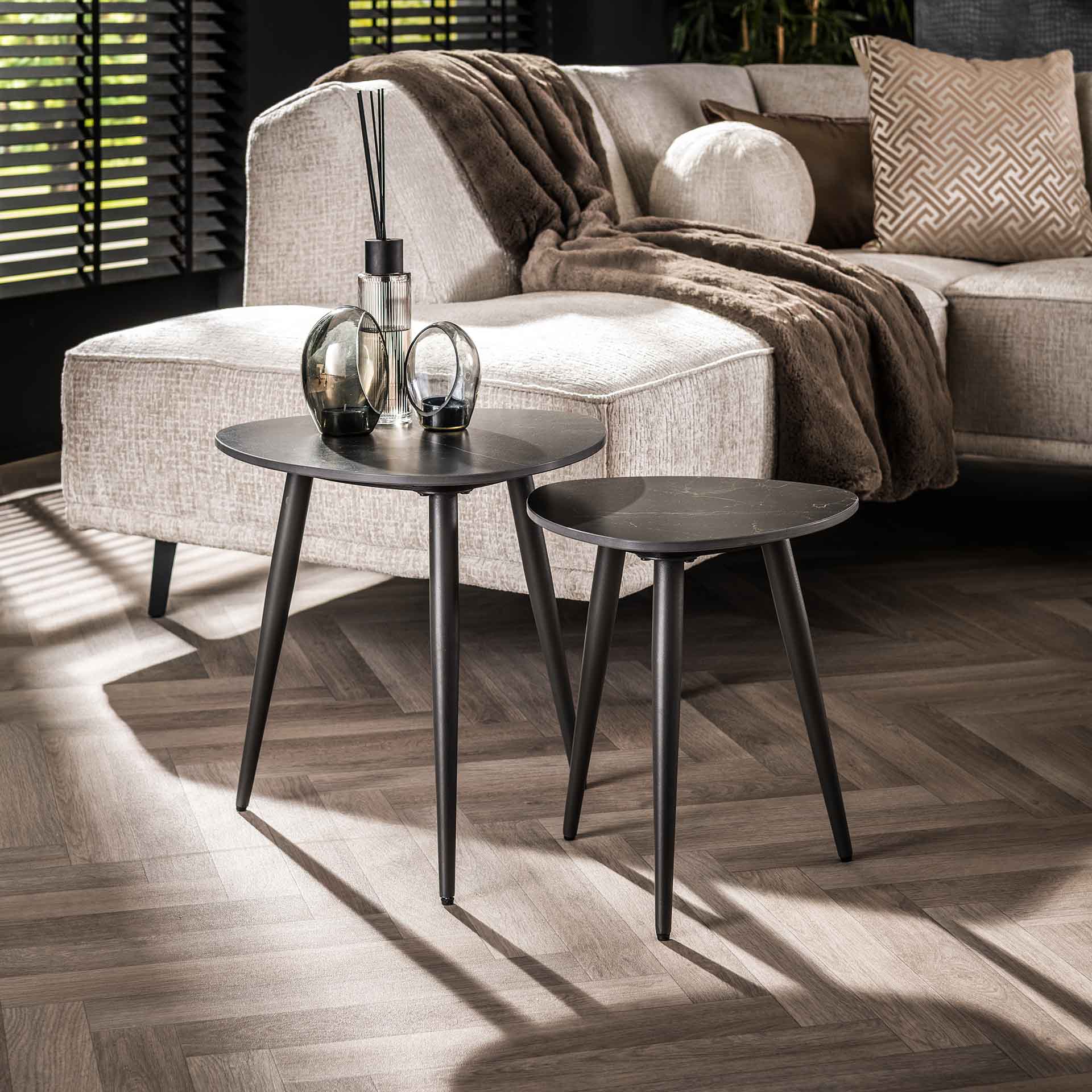 Bijzettafel Trio - Set van 2