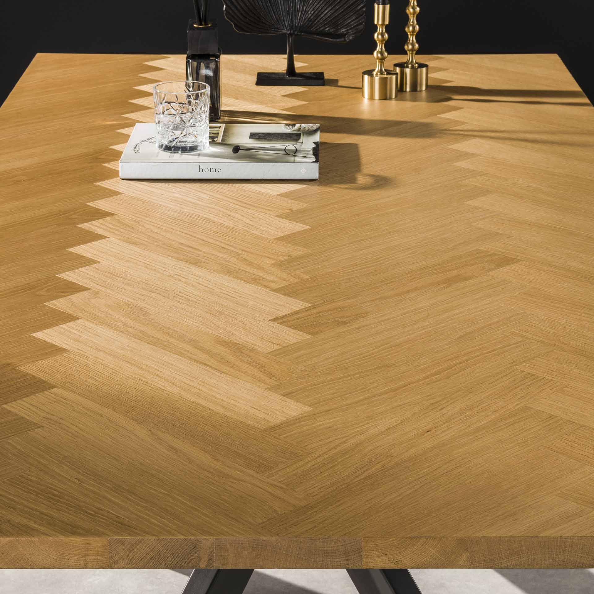Eettafel Visgraat - 200 cm