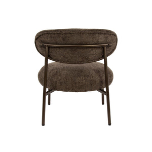 Fauteuil Round - Tissee Cargo Bruin