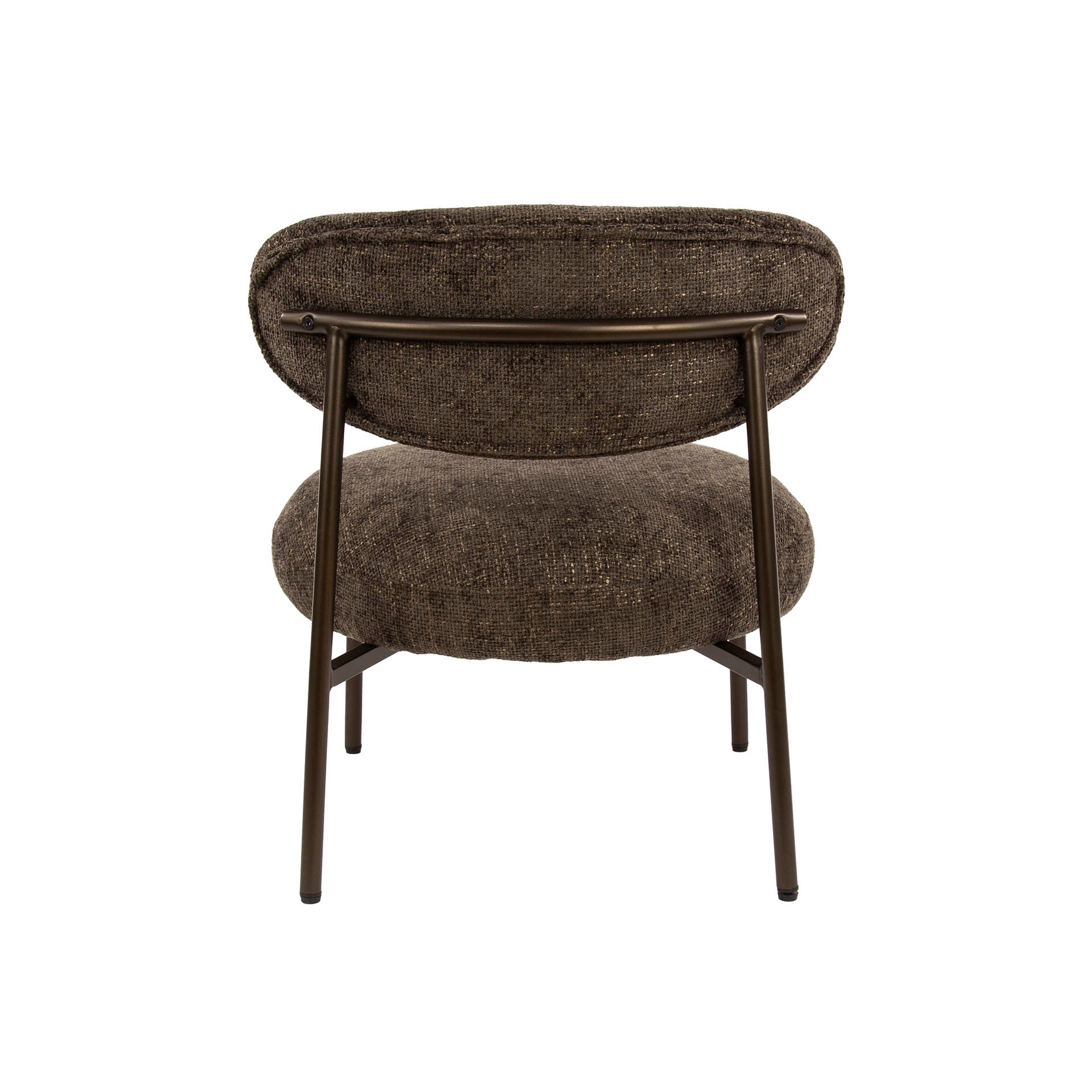 Fauteuil Round - Tissee Cargo Bruin