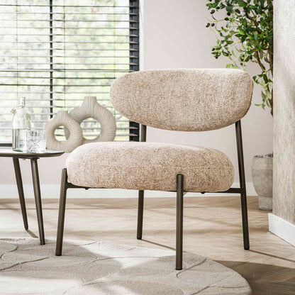 Round armchair