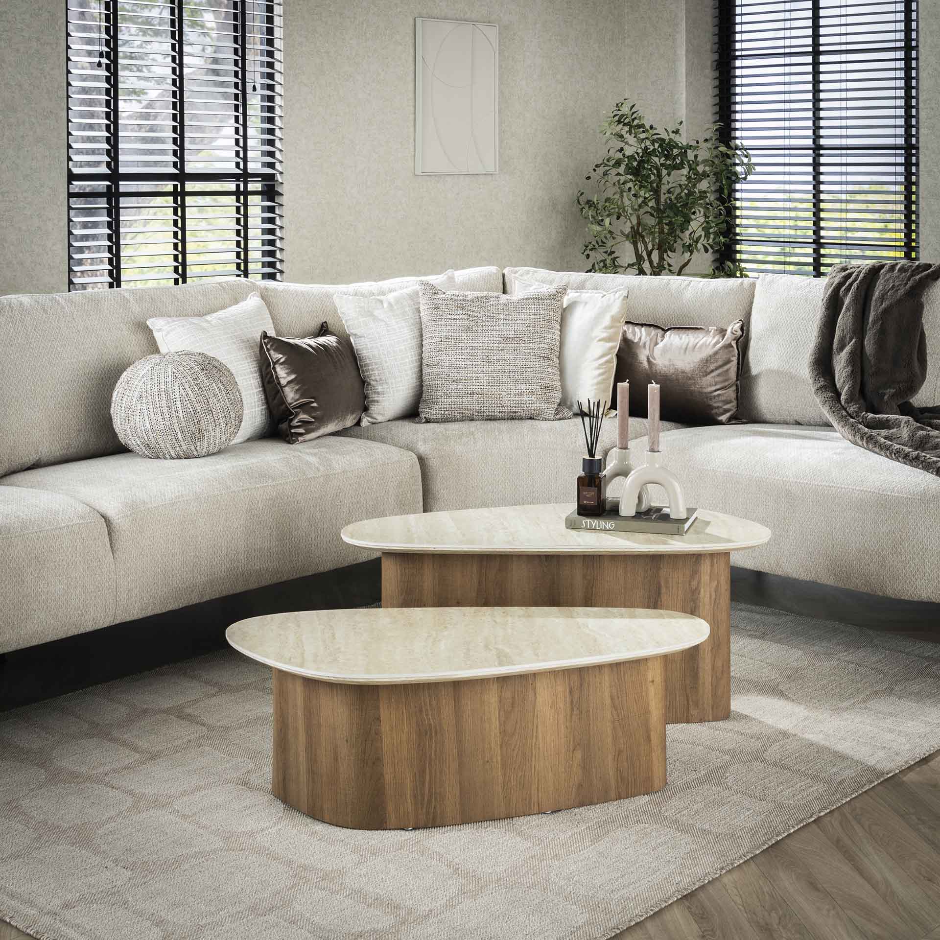 Salontafel Romano - Set van 2