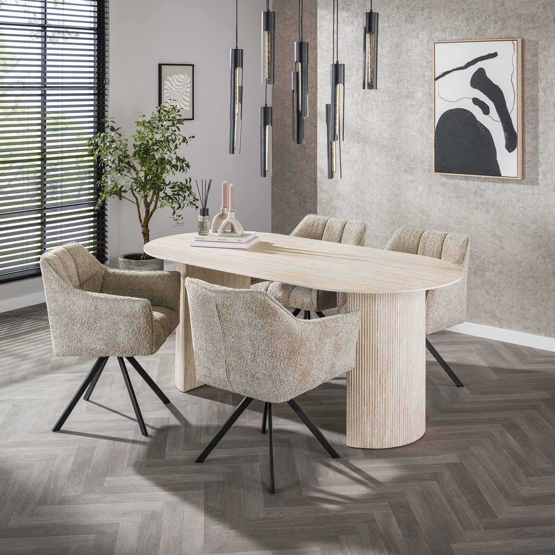 Eettafel Romano Arch 180 cm
