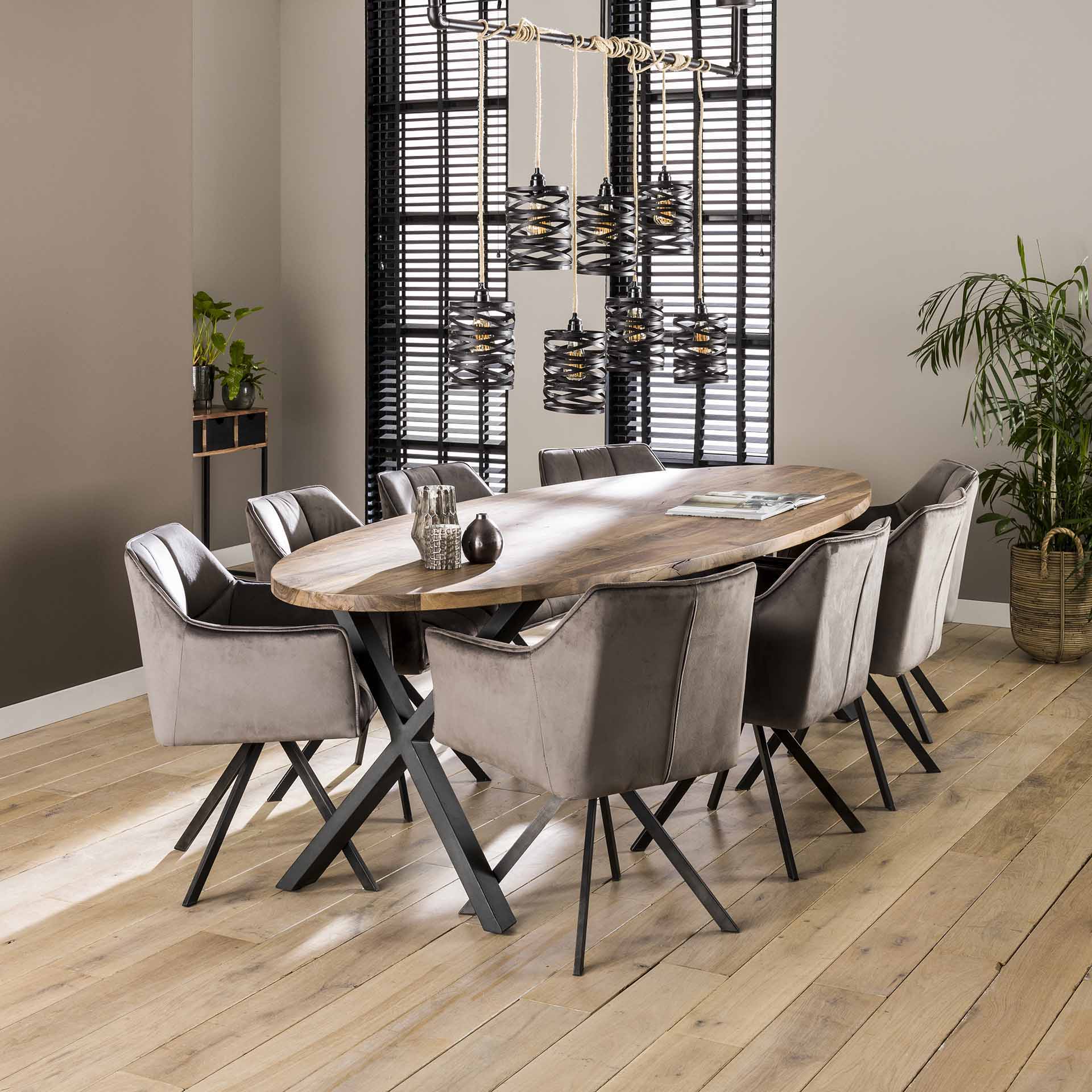 Armstoel Raster - Set van 2