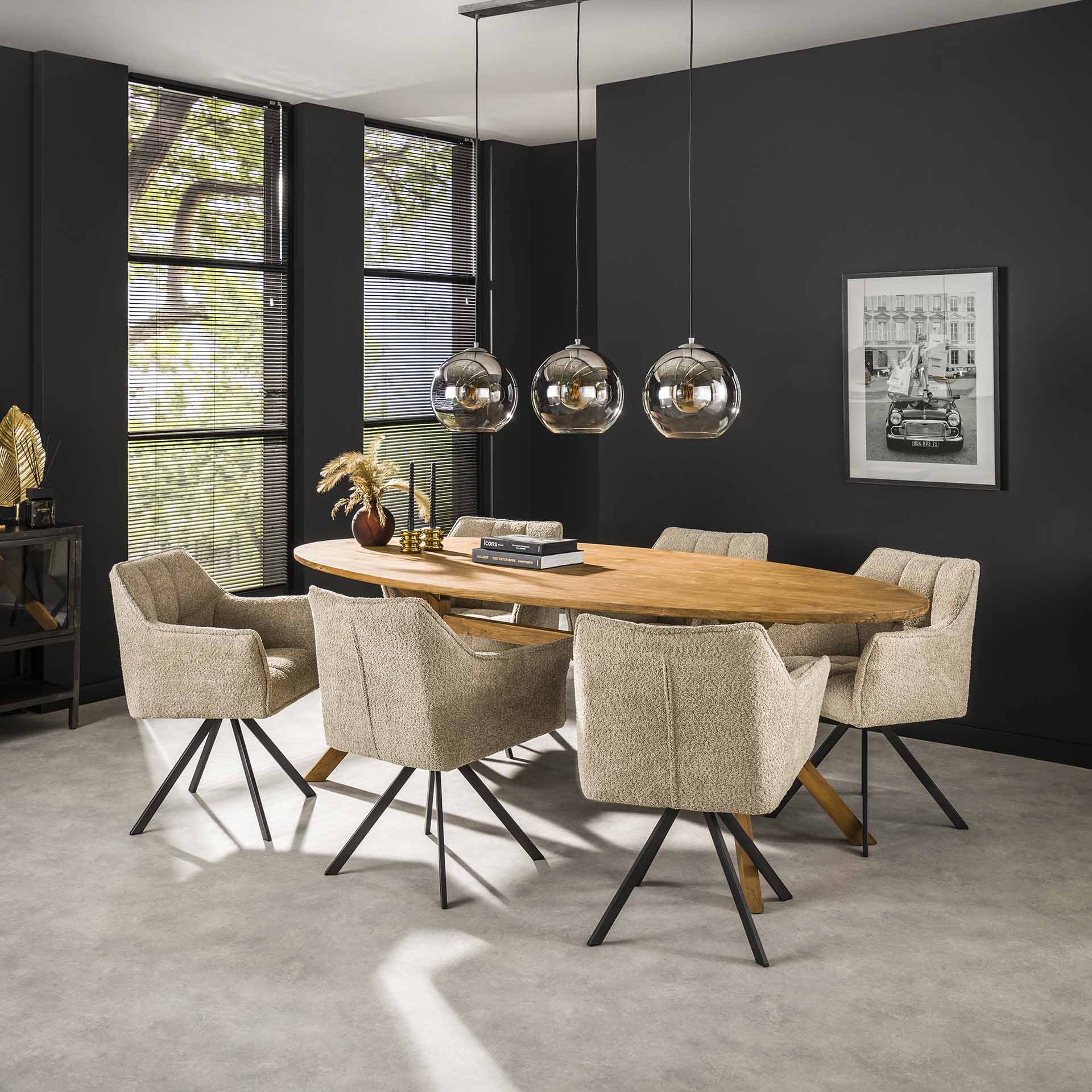 Armstoel Raster - Set van 2