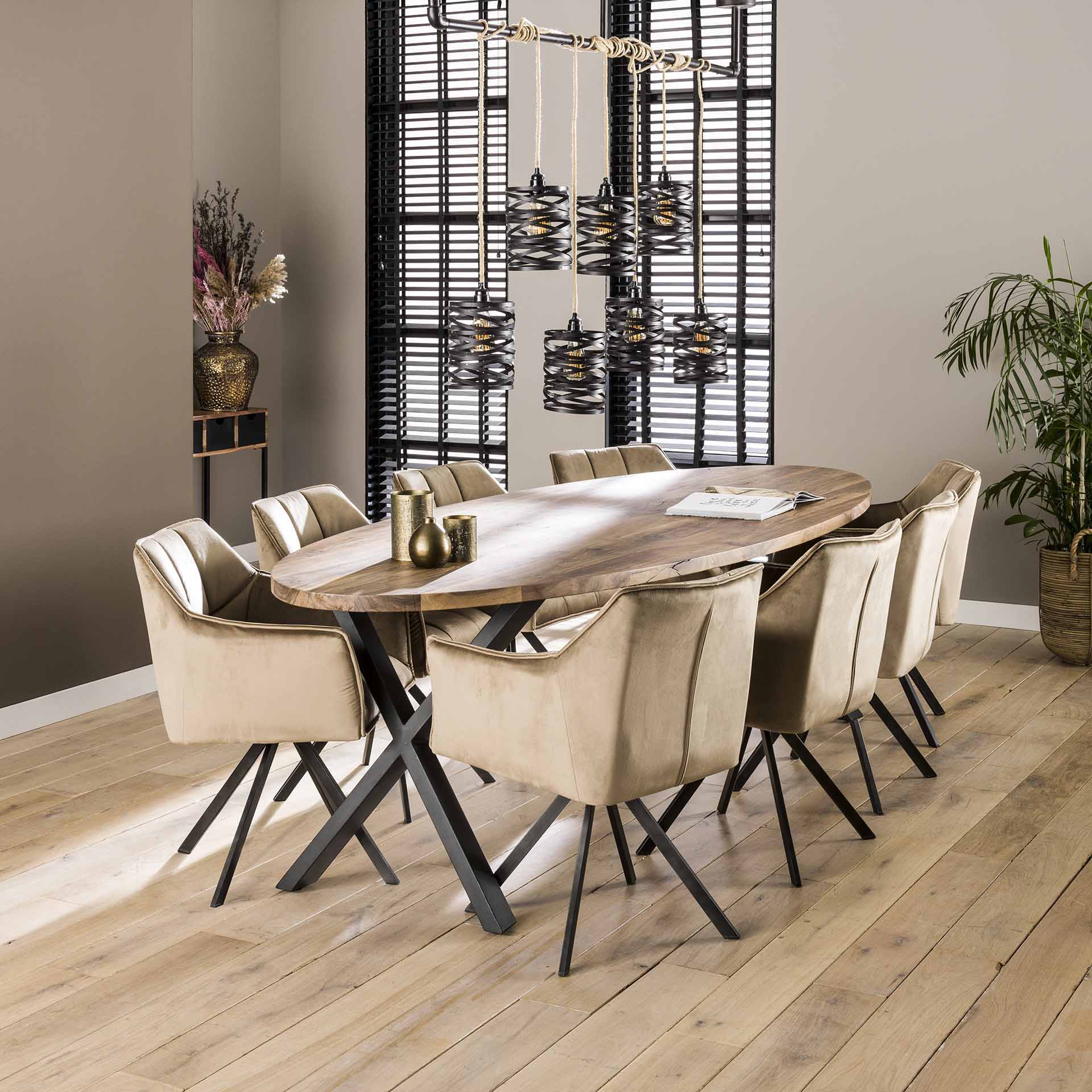 Armstoel Raster - Set van 2