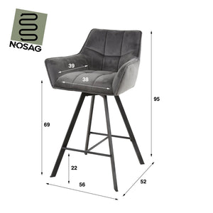 Barstoel Raster - Set van 2