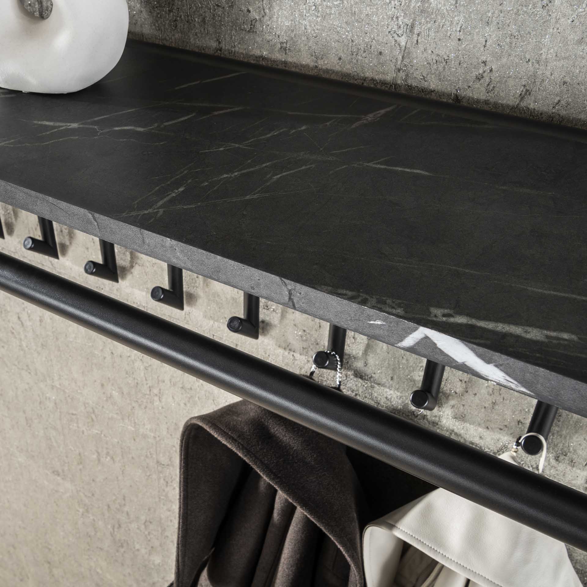 Kapstok Ceramic Look - 10 haken